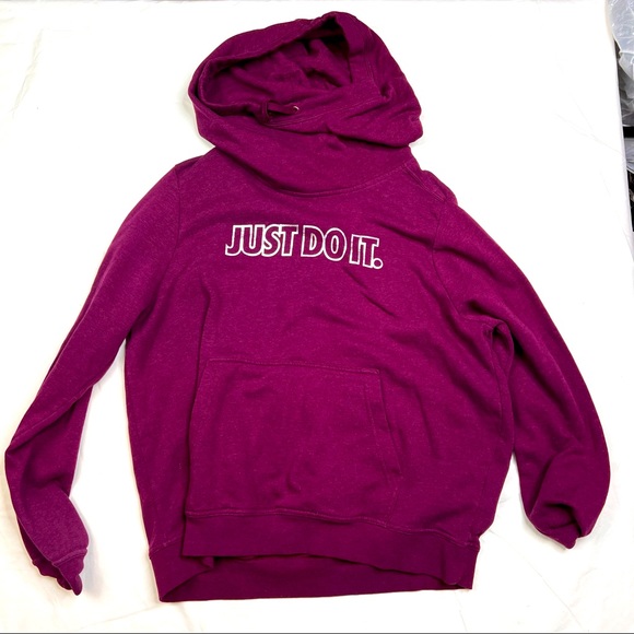 just do it purple hoodie